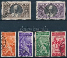 O Vatikán 1933-1935 6 Db  Bélyeg Mi 32, 33, + 45-48  (Mi EUR 127) - Sonstige & Ohne Zuordnung