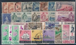 O Gibraltár 25 Db Bélyeg - Altri & Non Classificati