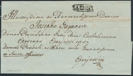 1850 Ex Offo 'S.A.UJHEL(Y)' - Eperjes - Autres & Non Classés