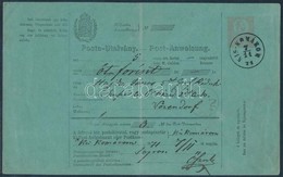 1871 Postautalvány 'KIS-KOMÁROM' - Vösendorf - Autres & Non Classés