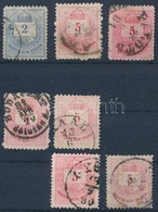 O 1881 2kr, 6 X 5kr 11 1/2:13 Fogazással (3.000) - Altri & Non Classificati