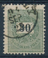 O 1889 30kr A Jobb Szárnyán Vésésjavítás, Ritka - Otros & Sin Clasificación