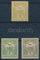 ** 1906 Turul 2f, 5f, 6f Fordított Vízjellel - Altri & Non Classificati