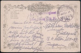 1917 Tábori Posta Képeslap / Field Postcard 'K.u.k. Infanterieregiment Kaiser Leopold II. Nr.33.' + 'TP 642' - Otros & Sin Clasificación