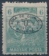 * Debrecen I. 1919 Magyar Posta 6f, Bodor Vizsgálójellel (7.000) - Altri & Non Classificati