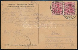 SHS 1921 Képeslap Németországból Pécsre Szigetvári Szerb Cenzúrával / Postcard From Germany To Pécs With Serbian Censors - Otros & Sin Clasificación