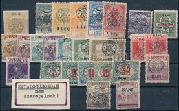 ** * O Kolozsvár 1919 26 Db Bélyeg, Közte Elcsúszott értékjelzés, Nem Katalogizált értékek, Garancia Nélkül / No Guarant - Altri & Non Classificati