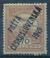 ** Posta Ceskoslovenská 1919 Turul 70f Garancia Nélkül / No Guarantee - Altri & Non Classificati