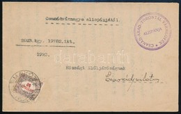 1923 Kivonat Hivatalos 50K Bérmentesítéssel - Otros & Sin Clasificación