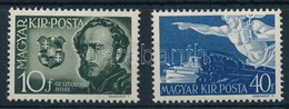 ** 1941 Széchenyi 10f és 40f Az Ismert Lemezhibákkal - Sonstige & Ohne Zuordnung