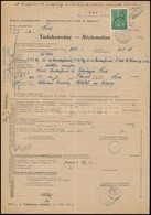 1944 Tudakozvány Templom 70f Bérmentesítéssel 'HÍRD' Hollókő Up. Szécsény - Sonstige & Ohne Zuordnung