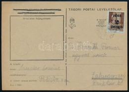 1945 (2. Díjszabás) Távolsági Levelezőlap Kisegítő 2P/4f Bérmentesítéssel - Altri & Non Classificati
