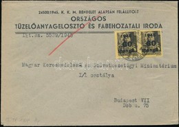 1946 (5. Díjszabás) Távolsági Levél Betűs 2 X 60P/18f Bérmentesítéssel - Altri & Non Classificati