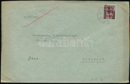 1946 (7. Díjszabás) Távolsági Levél Betűs TI.2./10f Bérmentesítéssel - Otros & Sin Clasificación