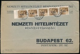 1946 (7. Díjszabás) Távolsági Levél Betűs 5 X TI.I./10f Bérmentesítéssel - Otros & Sin Clasificación