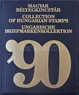 ** 1990 Bélyegkincstár, Benne Hologram Blokk Piros Sorszámmal (60.000) - Otros & Sin Clasificación