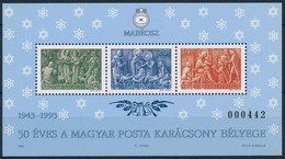 ** 1993 Karácsony Ajándék Emlékív (8.000) - Altri & Non Classificati