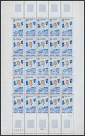 ** 1991 Europa CEPT Kisív Sor / Mi 423-424 Minisheets - Otros & Sin Clasificación