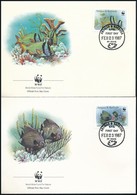 1987 WWF: Halak Sor 4 FDC,
WWF Fishes Set On 4 FDC
Mi 1010-1013 - Altri & Non Classificati