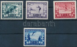 ** 1933 FIS VB Mi 551-554 - Sonstige & Ohne Zuordnung