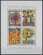 ** 2008 Hundertwasser Festmény Blokk Mi 47 - Sonstige & Ohne Zuordnung