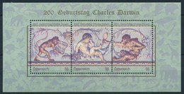 ** 2009 Charles Darwin 200. Születésnapja Blokk Mi 57 - Sonstige & Ohne Zuordnung