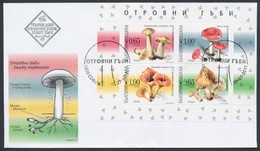 2011 Gomba Blokk FDC-n Mi 5005-5008 - Sonstige & Ohne Zuordnung