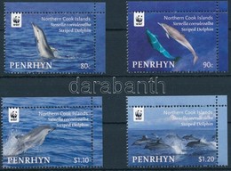** 2010 WWF: Delfinek ívsarki Sor Mi 615-618 - Sonstige & Ohne Zuordnung