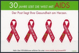 ** 2011 AIDS Elleni Kampány Fóliaív Mi 729 - Sonstige & Ohne Zuordnung