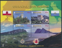 ** 2010 Gibraltár és San Marino Látnivalói Blokk Mi 93 - Altri & Non Classificati