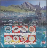 ** 2006 Alpok-Adria 2004 Kiállítás Emlékív, Rajta Magyar Zászló, Pirospaprika Hungarika! - Autres & Non Classés