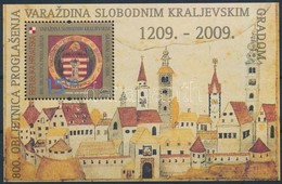 ** 2009 Varasd Város Felszabadulásának 800. évfordulója Blokk Mi 35 - Sonstige & Ohne Zuordnung