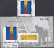 ** 2009 Jack Bush Festmények Mi 2541 + Blokk 111 - Altri & Non Classificati