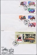 2010 Bélyegkiállítás; Autó Sor Mi 5445-5450 + Blokk 280 3 Db FDC - Altri & Non Classificati