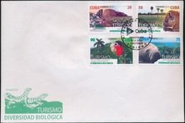 2010 Turizmus; Állat Sor Mi 5452-5455 FDC - Sonstige & Ohne Zuordnung