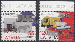 ** 2013 Europa CEPT Postai Járművek ívszéli Mi 861-862 - Altri & Non Classificati