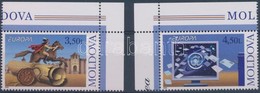 ** 2008 Europa CEPT A Levél ívsarki Sor Mi 611-612 - Sonstige & Ohne Zuordnung