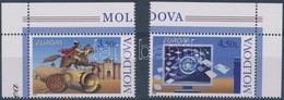 ** 2008 Europa CEPT A Levél ívsarki Sor Mi 611-612 - Sonstige & Ohne Zuordnung