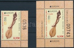 ** 2014 Europa CEPT Hangszerek ívsarki Bélyeg + Blokk Mi 349 + 14 - Altri & Non Classificati