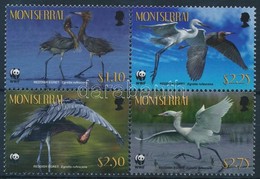 ** 2010 WWF: Madár Négyestömb Mi 1524-1527 - Altri & Non Classificati