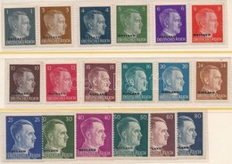 ** * Ostland 1941 Mi 1-18 - Altri & Non Classificati