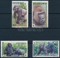 ** 2008 WWF: Gorillák Sor Mi 808-811 - Sonstige & Ohne Zuordnung