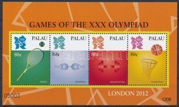 ** 2012 Nyári Olimpia, London Kisív Mi 3184-3187 - Otros & Sin Clasificación