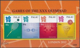 ** 2012 Nyári Olimpia, London Kisív Mi 3184-3187 - Sonstige & Ohne Zuordnung