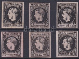 * 1866 Mi 16y Types 1-6 - Altri & Non Classificati