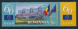 ** 2009 60 éves Az Europa Tanács Szelvényes Bélyeg Mi 6359 - Altri & Non Classificati