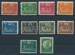 * 1924 UPU Kongresszus Mi 144-145 + 147-152 + 155-156 - Altri & Non Classificati