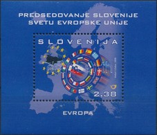 ** 2008 Szlovénia Csatlakozása Az Európai Unióhoz Blokk Mi 36 - Autres & Non Classés