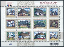 ** 2007 Parasztházak Blokksor,
Farmhouses Blockset
Mi 63-64 - Otros & Sin Clasificación