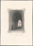 Cca 1900 Neues Thor Zu Salzburg, Acélmetszet, Verlag Von J. Poppel Und M. Kurz, München, 20×13,5 Cm - Stiche & Gravuren